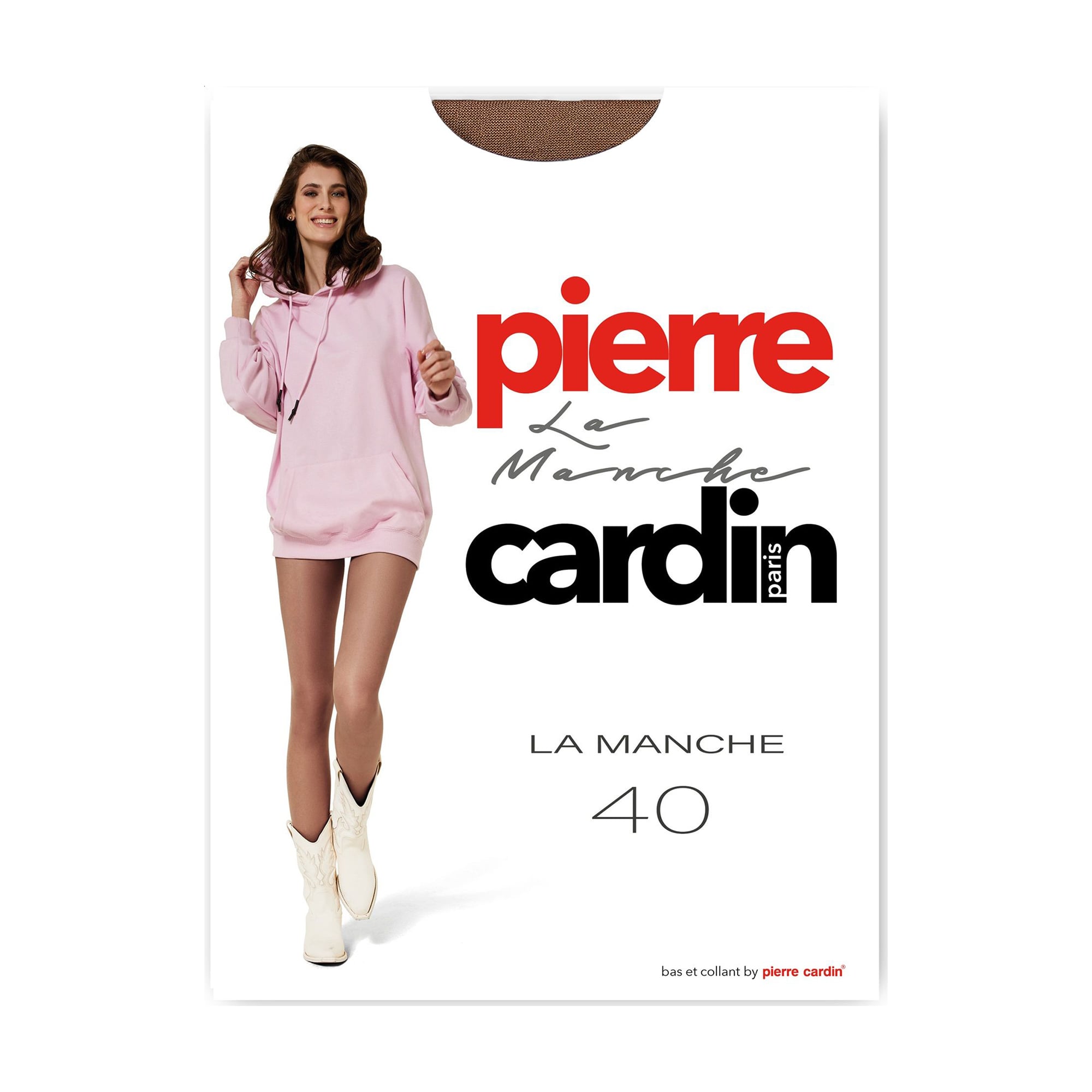 Колготки жіночі Pierre Cardin La Manche 40 DEN, Bronz, розмір 4